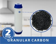 granular carbon filter help to remove chlorine and chlorine odor from water.