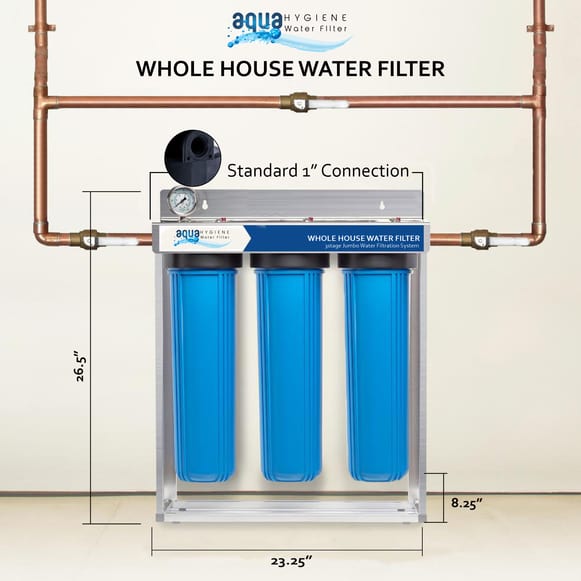 3 Stage Home Water Filtration System