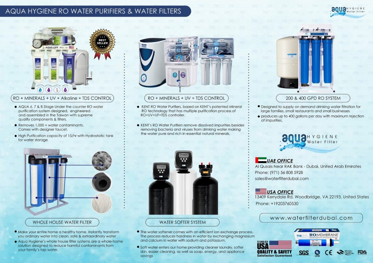 How to Choose the Right Water Purifier? Aqua Hygiene Water Filter