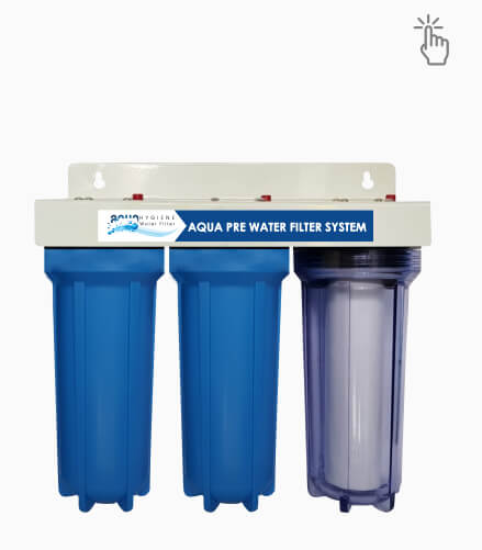 Kangen water outlet pre filter