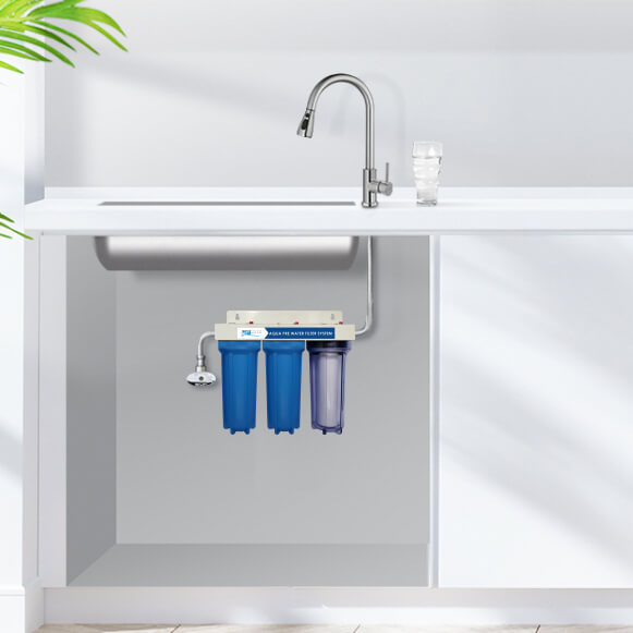 Aqua Filter 3 Stage Water Filter System & Tap