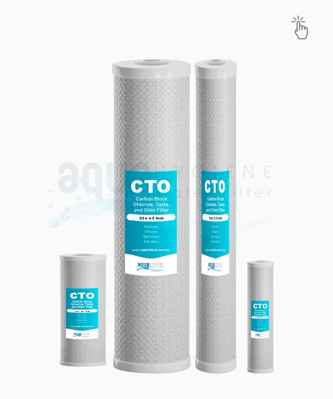 Activated Carbon CTO Filter Cartridge Activated Carbon CTO Filter Cartridge