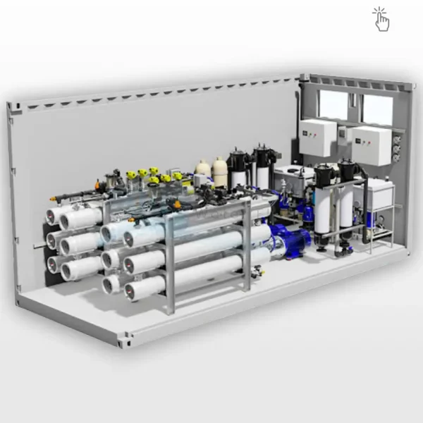 Industrial Containerised RO Systems Water Filter Dubai