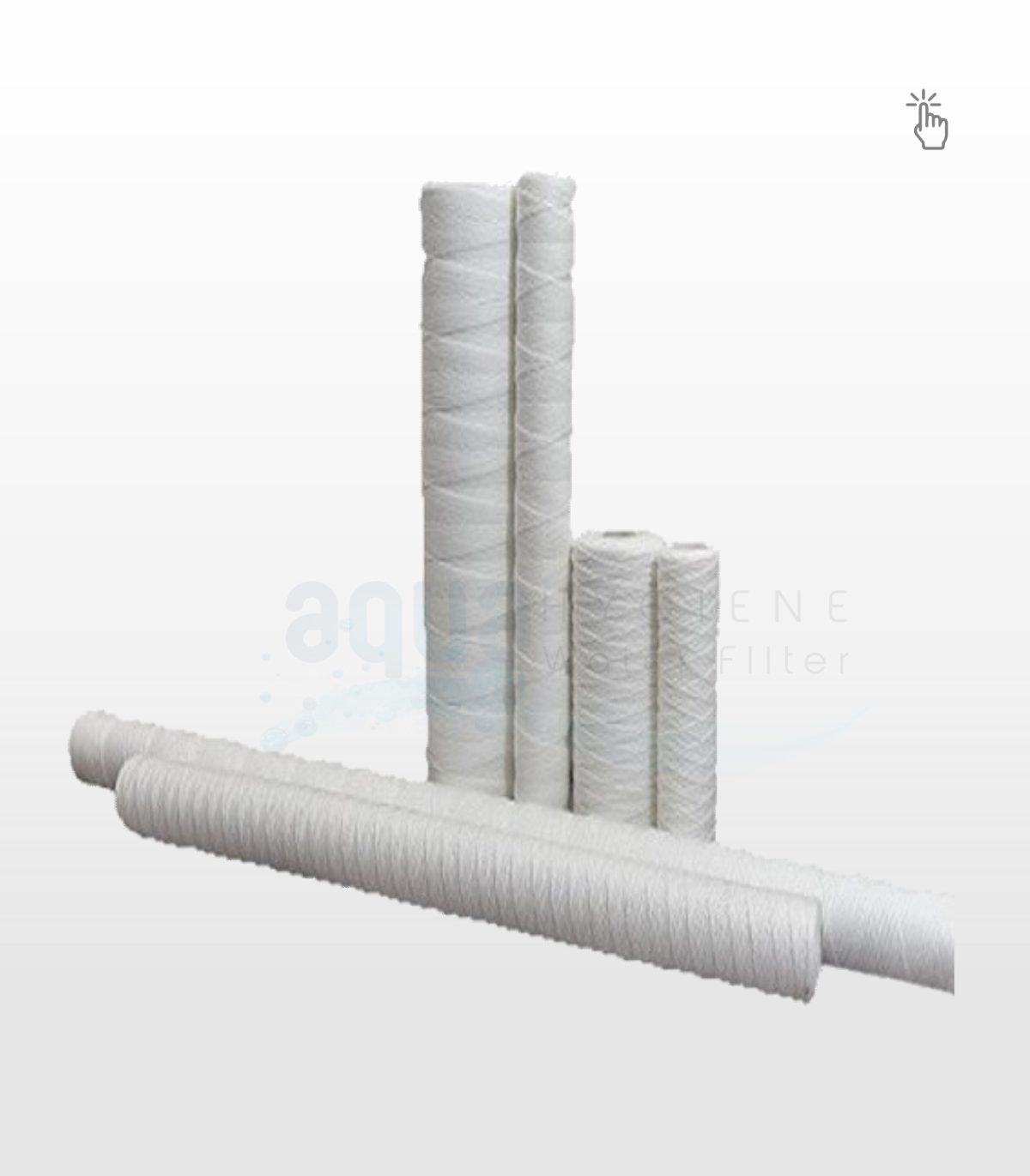 String Wound Polypropylene PP Yarn Filter Cartridges