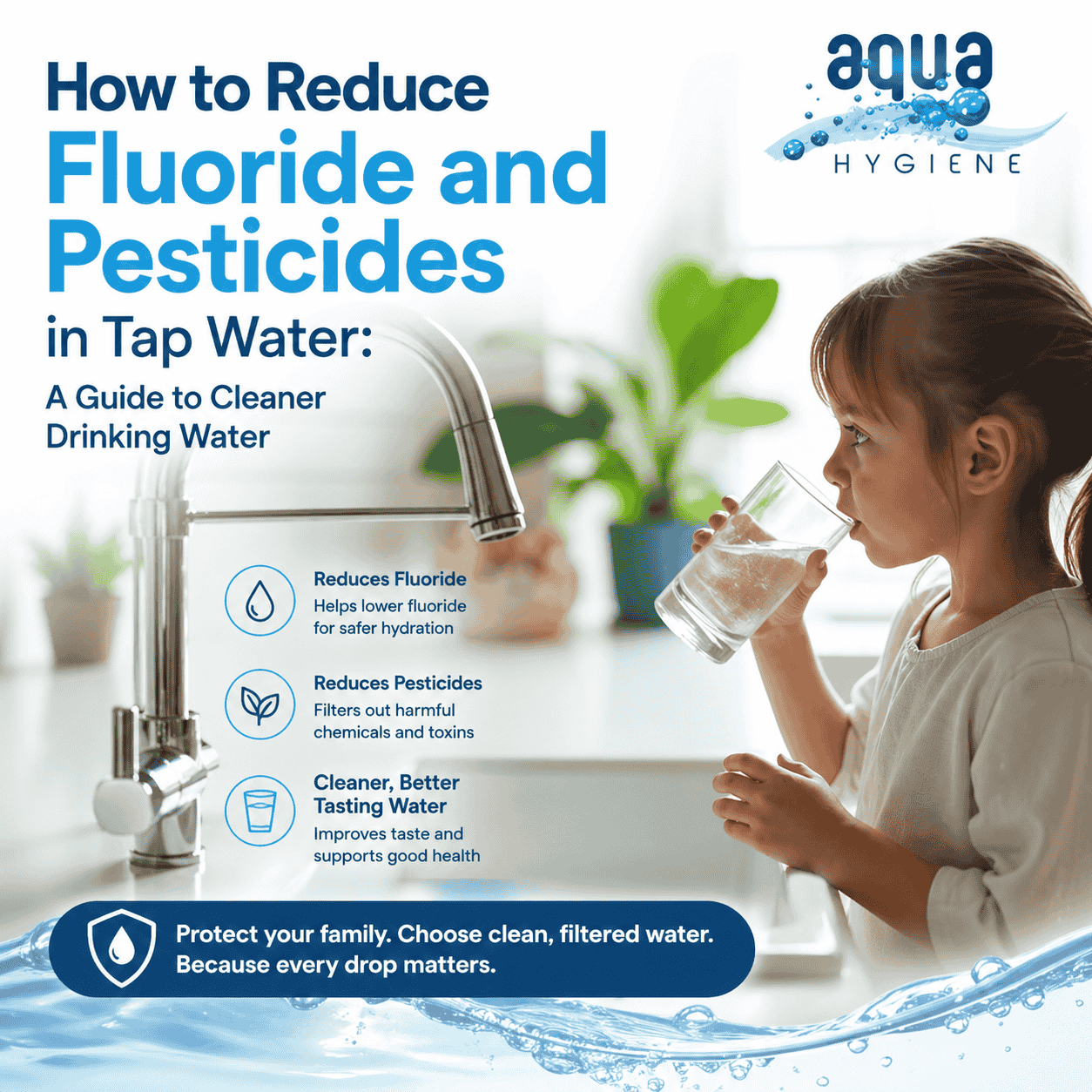 How to Reduce Fluoride and Pesticides in Tap Water A Guide to Cleaner Drinking Water