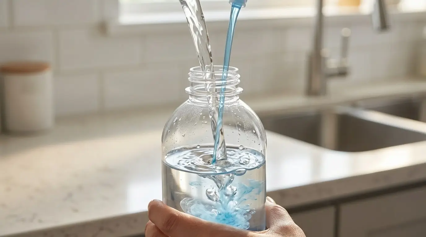 Water-Filetr-Dubai-Prepare-the-Cleaning-Solution